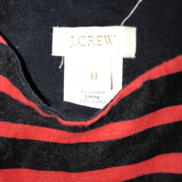 Black & red striped J.Crew dress - Picture 3 of 3